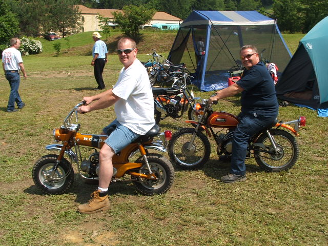 Ty and Ken ready to ride!
