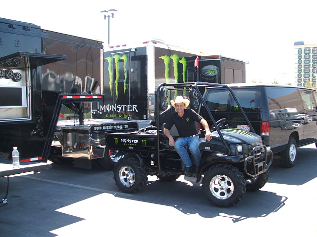 Mr James Brackeen - "Monster Man" - Event specialist for Monster. Super guy.
