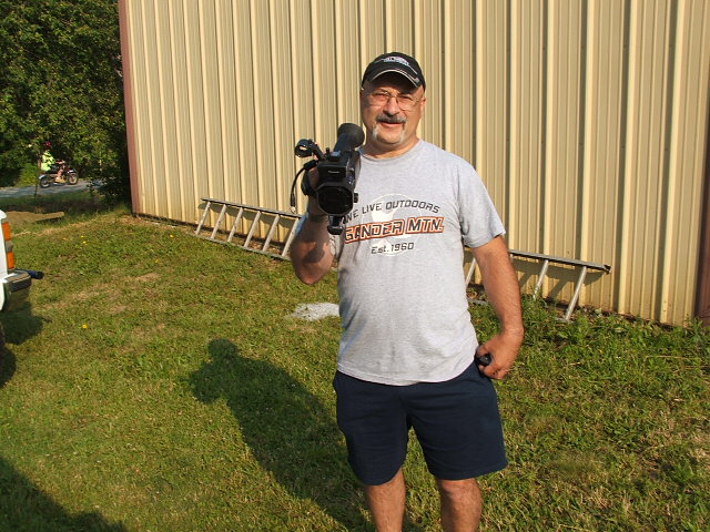 Mike Velmar  - This year's Video Man!  Super guy and link to the DVD's of this years meet is on this site's Links Page.

