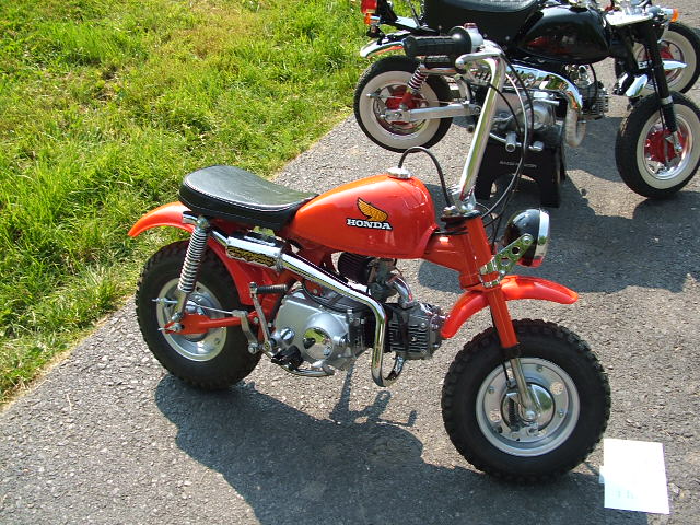 Don's Red Rocket.  Honda Z50 w/  4spd. 110cc motor.
