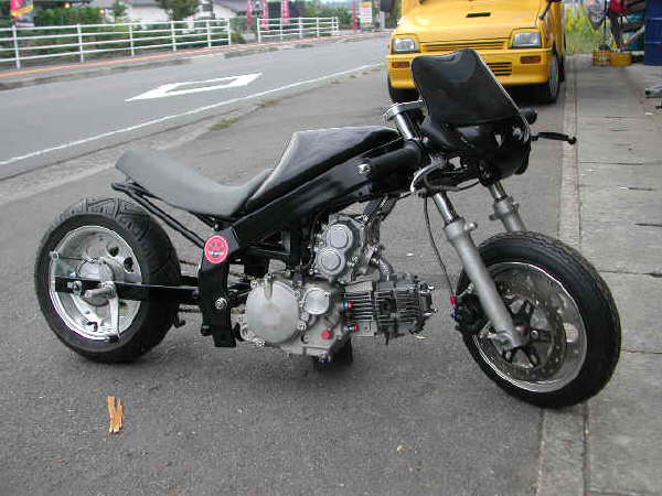 Honda ZB50 drag bike - check the blower.
